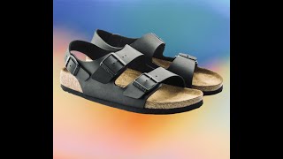 Birkenstock Milano BirkoFlor Sandals unboxing amp try on [upl. by Eenalem]