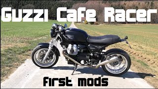 Moto Guzzi Bellagio Cafe Racer Conversion [upl. by Georgina302]