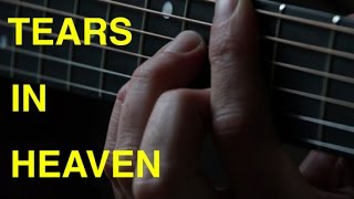 Tears In Heavenクラプトンの名曲フィンガーピッキング入門：初心者フィンガースタイル [upl. by Reider]