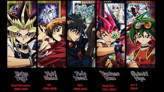 All 5 YuGiOh Theme Songs [upl. by Lennahs]