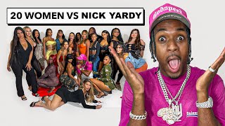 20 WOMEN VS 1 CREATOR NICK YARDY [upl. by Culhert906]