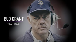 Legendary Minnesota Vikings Coach Bud Grant Passes Away at the Age of 95 [upl. by Tiduj]