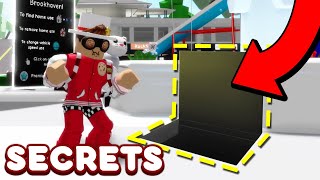 ALL NEW SECRETS IN BROOKHAVEN RP Roblox Brookhaven Roleplay Secret Locations [upl. by Ahsienat]