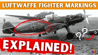 WWII German Luftwaffe Fighter Markings  What Do They Mean [upl. by Notserp]