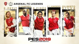 PES 2019  Arsenal Legends Trailer [upl. by Humberto]