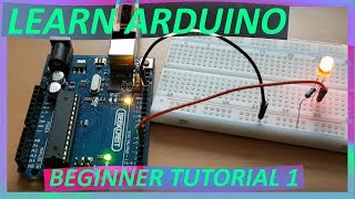 Getting Started with Arduino The LED Blink Tutorial [upl. by Jodee835]