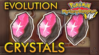 Pokémon Mystery Dungeon Rescue Team DX  How to Get Evolution Crystals [upl. by Oca]