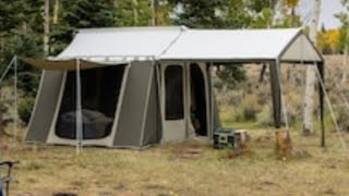 Kodiak 9x12 Cabin Tent Review Part 1 [upl. by Wolfy]