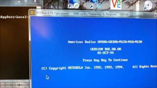 Programming the GM300 on Windows 7 [upl. by Rene]