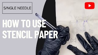 Tattoo Stencil  Photoshop Tutorial [upl. by Akinoj834]