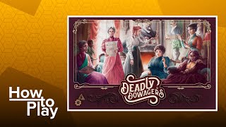 Deadly Dowagers  BGG How to Play [upl. by Yendic]