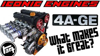 Toyota 4AGE  What makes it GREAT ICONIC ENGINES 1 [upl. by Arlin]