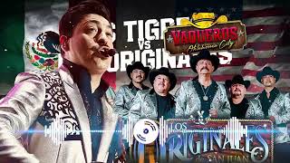 Los Tigres del Norte y Los Originales  CORRIDOS MIX [upl. by Adehsor]