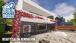 Beauty salon renovation  House Flipper 2  Custom job by Linkashouse [upl. by Nnahteb2]