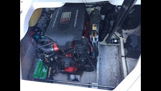 Volvo Penta 50 GXi winterizing [upl. by Iuqcaj319]