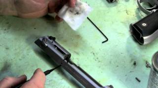 Beretta 92 extractor maintenance [upl. by Jonis]