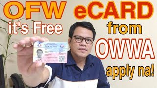 🔴How To Apply OFW eCARD From OWWA  its free apply na  Dads InfoTV [upl. by Demha]