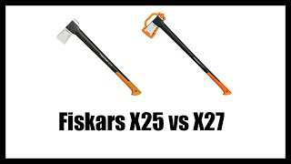 Fiskars X25 vs X27 [upl. by Yannodrahc]