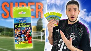 SUPER CALCIATORI PANINI 202324🇮🇹 FUORI in edicola BUSTINE DA €5  Unboxing [upl. by Shawnee]