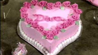 How to Decorate a Heart Shaped Diva Cake  Wilton [upl. by Enileda]