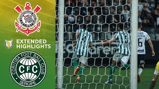 Corinthians vs Coritiba Extended Highlights  Brasileiro Série A  CBS Sports Golazo [upl. by Dede539]