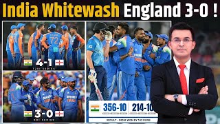 IND vs ENG Rohit amp Co Whitewashed England in ODI Series by 30  Team India is ready for CT [upl. by Amelie576]