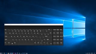 On Screen Keyboard In Windows 10 and Changing the Keyboard Language [upl. by Letnuahs]