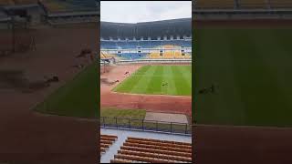 Tahap finishing stadion GBLA stadion gbla persibbandung [upl. by Eiramlehcar]