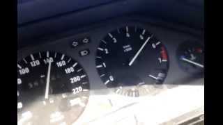 BMW E30 328i M52B28 acceleration 0160kmh [upl. by Modeerf]