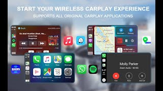 Aussen Wireless CarPlay AdapterKey Features [upl. by Nnylear999]