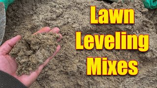 Lawn Leveling Mixes  What to Use When leveling [upl. by Ewart]