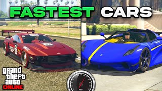 Top 10 FASTEST CARS in GTA 5 Online UPDATED 2023 [upl. by Ellwood]