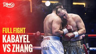 Agit Kabayel BANGS Zhilei Zhang  FULL FIGHT  RIYADH SEASON [upl. by Nett]