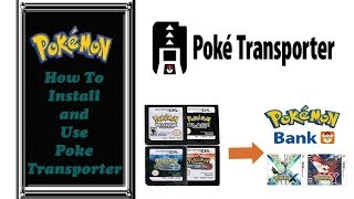 Pokemon Tutorial How to Install and Use Pokemon Transporter [upl. by Meuser606]