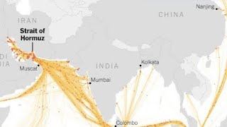 the importance of strait hormuz and oil trades of middle east [upl. by Aniram]