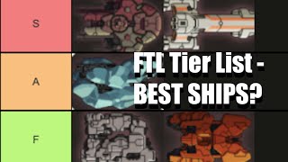 FTL Faster Than Light  SHIP TIER LIST  Which ship is the best [upl. by Yror]