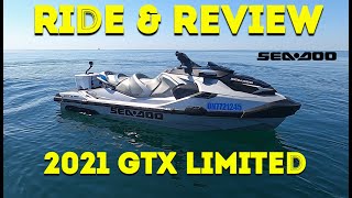 2021 Sea Doo GTX 300 Limited Review [upl. by Rutger]