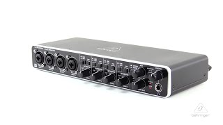 UPHORIA UMC404HD Audiophile 4x4 24Bit192 kHz USB AudioMIDI Interface [upl. by Ching]