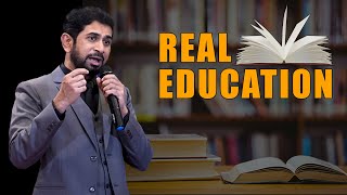 Real Education  Motivational Speech By Trainer Munawar Zama English House Academy Hyderabad India [upl. by Gavette]