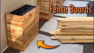 How to Make Cedar Planter Boxes DIY [upl. by Cavallaro]