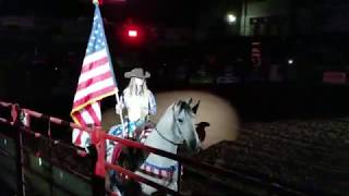 God bless the USA  Stockyards Championship Rodeo Ft Worth [upl. by Derdlim]