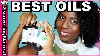 Best Oils For Natural Hair Growth and Moisturizing [upl. by Mungo]