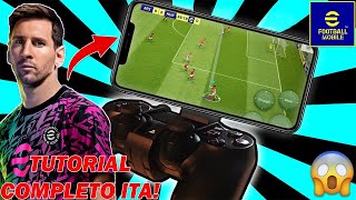 EFOOTBALL 2024 MOBİLE JOYSTİCK KOL İLE NASIL OYNANIR [upl. by Anelim]