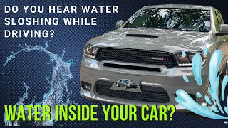 Why do I hear water sloshing in my car Here is how to fix it [upl. by Davie620]