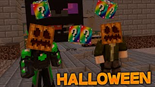 Lucky Blocks En HALLOWEEN  Willyrex vs sTaXx  Carrera épica Lucky Blocks [upl. by Eivad]