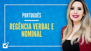 0801 Aula de Regência Verbal e Nominal Português  casos gerais [upl. by Acinat145]