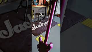 Jackson 30th anniversary David Ellefson Bass in DIY custom Candy Purple 💜 [upl. by Clara]