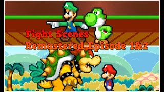 SMB Heroes of the Stars  Fight Scenes Remastered Episode 1amp2 Full HD [upl. by Kegan]