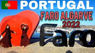 PORTUGAL Vlog 🇵🇹 Faro Algarve  Portugal 2022  Exploring Faro Marina amp Old town  PART 1 [upl. by Daughtry]