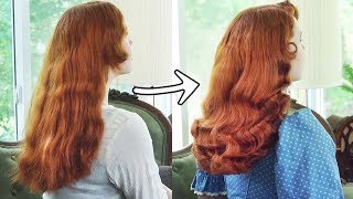 EASY Vintage Curls with FoamSponge Rollers  Updated Tutorial [upl. by Cyndy]